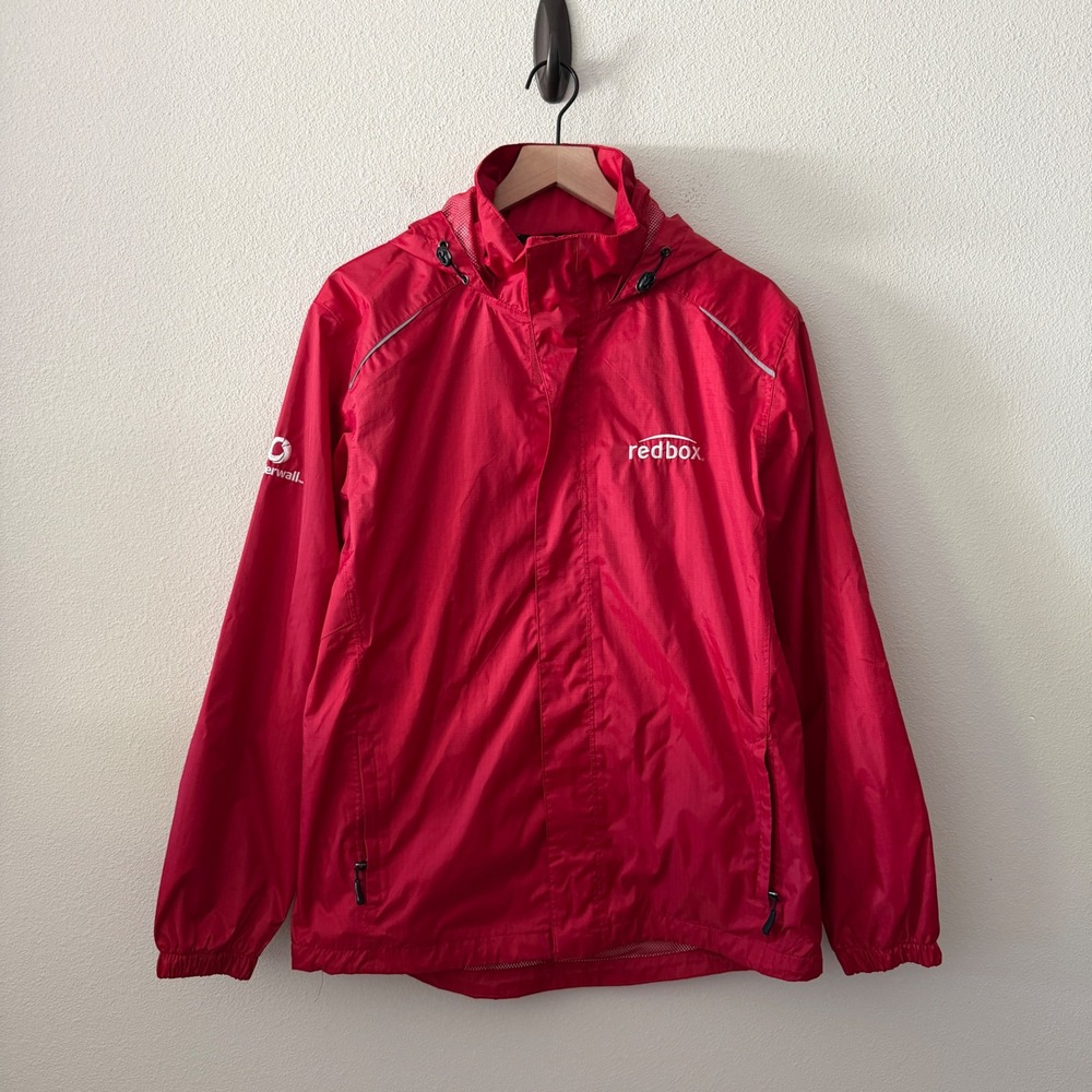 REDBOX‎ Mens Jacket Windbreaker Hooded Gorpcore Techwear Nostalgic Size Medium